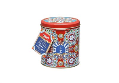 молотый кофе bialetti d&g barattolo sicilian cart irresistible moka 96080404, 250 г - фото 28331