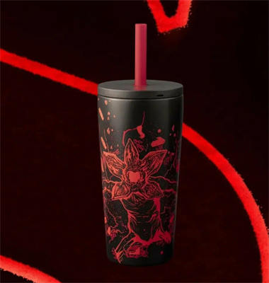 стакан с трубочкой bialetti очень странные дела strth05a - фото 28342