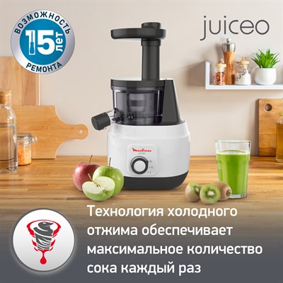 шнековая соковыжималка moulinex juiceo zu150110 - фото 28392