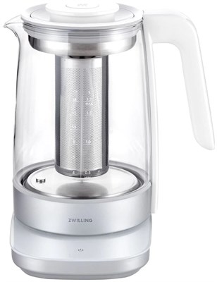 электрический чайник zwilling enfinigy 53102-500-0, белый, с выбором температуры и таймером - фото 28540