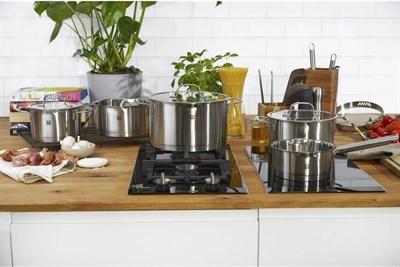 набор кастрюль zwilling true flow 66920-005-0, 5 кастрюль, серебристый, нержавеющая сталь - фото 28568