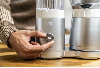 zwilling кофемашина с фильтром 1,25 л, серебристо-белая enfinigy zwilling - фото 28617