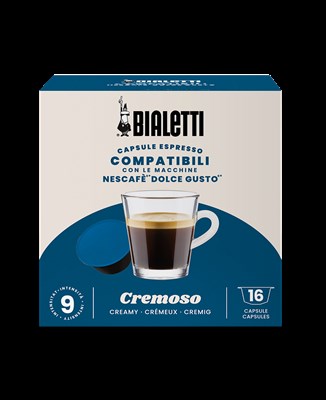 96080442 Кофе Bialetti Dolce Gusto Cremoso - 16 капсул - фото 28656