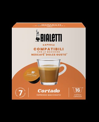 96080445 Кофе Bialetti Dolce Gusto Cortado - 16 капсул - фото 28658