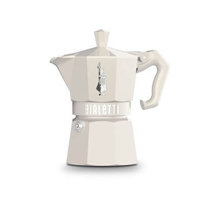 Гейзерная кофеварка Bialetti EXCLUSIVE MOKA CREAM 9059, 3 чашки - фото 28957