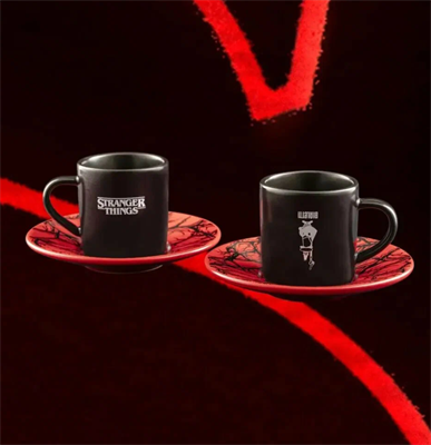 Набор из 2 чашек Bialetti Stranger Things STRTH03P - фото 29410