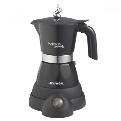 ГЕЙЗЕРНАЯ КОФЕВАРКА ARIETE 1358/11 MOKA AROMA Черный - фото 31049