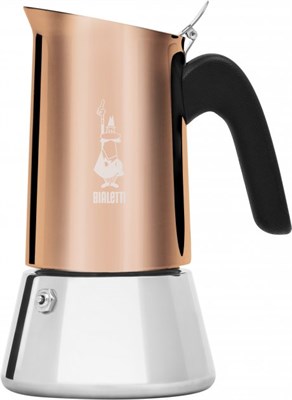 Гейзерная кофеварка Bialetti New Venus Rame Induzione 4 чашки 7284 - фото 31095