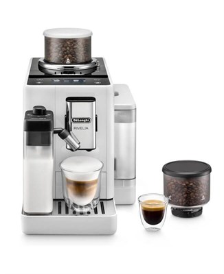 Кофемашина DeLonghi Rivelia Perfetto EXAM440.55.W - фото 31282