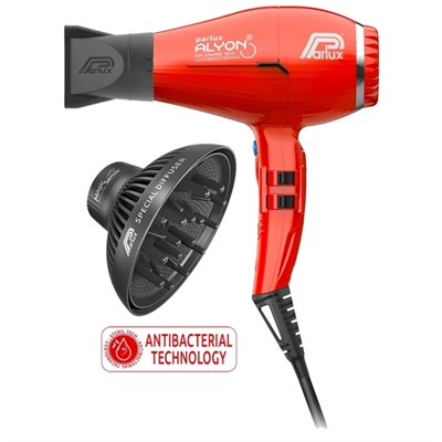 Профессиональный фен для волос Parlux Alyon Red и Diffuser Magic Sense - фото 31689