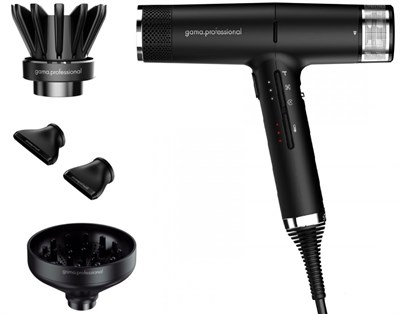 Фен GA.MA IQ2 Perfetto Oxy-Active Black PH6075. BK - фото 31988