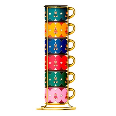 NMAGIC004 Bialetti Magico Ricordo Лимитированный набор чашек на подставке - фото 32352