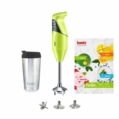 Блендер Bamix M200 ToGo lime - фото 32382