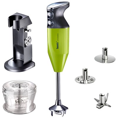 Погружной блендер Bamix M200 DeLuxe lime - фото 32415