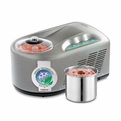 Мороженица NEMOX Gelato PRO 1700 UP Silver I-green - фото 32554