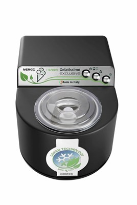 Бытовая компрессорная мороженица NEMOX, серия I-green GELATISSIMO Exclusive BLACK(черная) - фото 32559