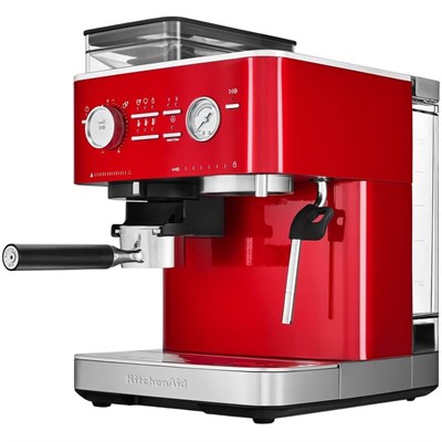 Полуавтоматическая эспрессо-машина KitchenAid карамельное яблоко 5KES6551ECA - фото 32623