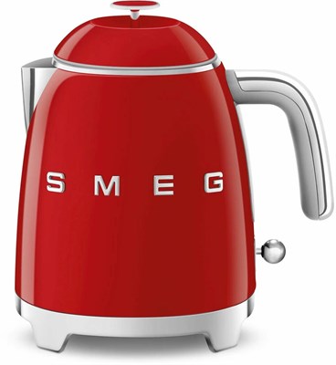 Чайник Smeg KLF05RDEU, нержавеющая сталь, красный, 1,4 кВт, ретро - фото 32742