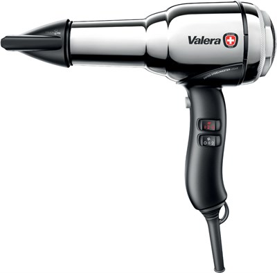 Легкий профессиональный стальной фен с генератором ионов Valera Swiss Steel-Master Light Chrome 55880800 - фото 33192