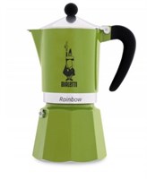 Гейзерная кофеварка Bialetti 4973 Rainbow Green на 6 порций