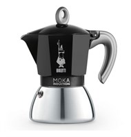 Гейзерная кофеварка Bialetti Moka Induction NEW 6936 черная 6 порций