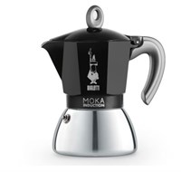 Гейзерная кофеварка Bialetti New Moka Induction 6934 черная