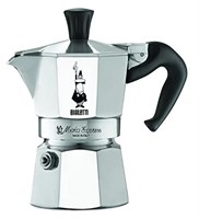 кофеварка bialetti moka express 1168 (90 мл) серебристый