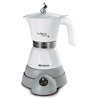гейзерная кофеварка ariete 1358/10 moka aroma белый