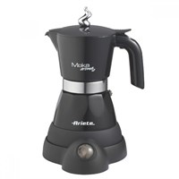 гейзерная кофеварка ariete 1358/11 moka aroma черный
