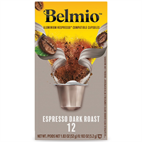 nespresso belmio espresso dark roast (intensity 12) кофе в капсулах