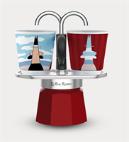 гейзерная кофеварка mini express arte magrite (90 мл), на 2 чашки 0001406 bialetti