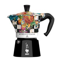 гейзерная кофеварка bialetti moka express mackenzie-childs 5348, 6 чаш