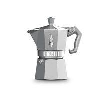 кофеварка bialetti exclusive moka express silver 9053, 3 чашки