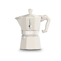 гейзерная кофеварка bialetti exclusive moka cream 9059, 3 чашки