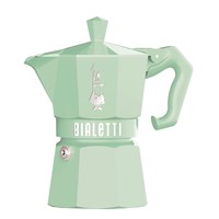 Гейзерная кофеварка Bialetti Moka Express Exclusive Green 9058, 6 чашек