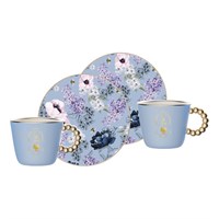 Набор из 2 чашек и блюдец для эспрессо Bialetti Bridgerton BRID001