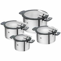 Набор кастрюль Zwilling Simplify 4 предметов + 4 крышки, нержавеющая сталь 66870-004-0
