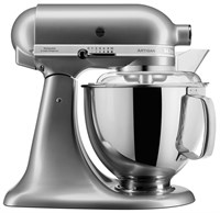 Миксер планетарный KitchenAid 5KSM175PSECU серебристый по контуру