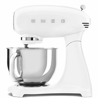 Миксер планетарный Smeg Impastatrice 50's Style full color Bianco SMF05WHEU