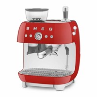 Кофемашина SMEG EGF03RDEU красный, рожковая, эспрессо, встроенная кофемолка