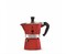 гейзерная кофеварка bialetti moka express rossa, 4942, на 3 чашки - фото 24796