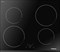индукционная варочная панель hansa bhi68313, черный - фото 25539
