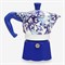 гейзерная кофеварка bialetti moka express 5345 dolce&gabbana blu mediterraneo - фото 26991