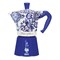 гейзерная кофеварка bialetti moka express 5346 dolce&gabbana blu mediterraneo - фото 26993
