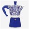гейзерная кофеварка bialetti moka express 5346 dolce&gabbana blu mediterraneo - фото 26995