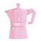 гейзерная кофеварка bialetti moka express exclusive pink 9063, 3 чашки - фото 27281