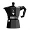 Гейзерная кофеварка Bialetti Moka Express Exclusive Black 9065, 3 чашки - фото 28965