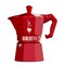 Гейзерная кофеварка Bialetti Moka Express Exclusive Red 9056, 6 чашек - фото 28975