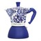 Гейзерная кофеварка Bialetti Moka Induction 5357 Dolce&Gabbana Blu Mediterraneo - фото 28980