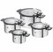 Набор кастрюль Zwilling Simplify 4 предметов + 4 крышки, нержавеющая сталь 66870-004-0 - фото 31549